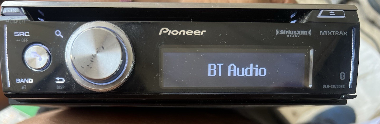 OLD SCHOOL. Pioneer DEH-X8700BS CD receiver Bluetooth App Android Pandora Talk