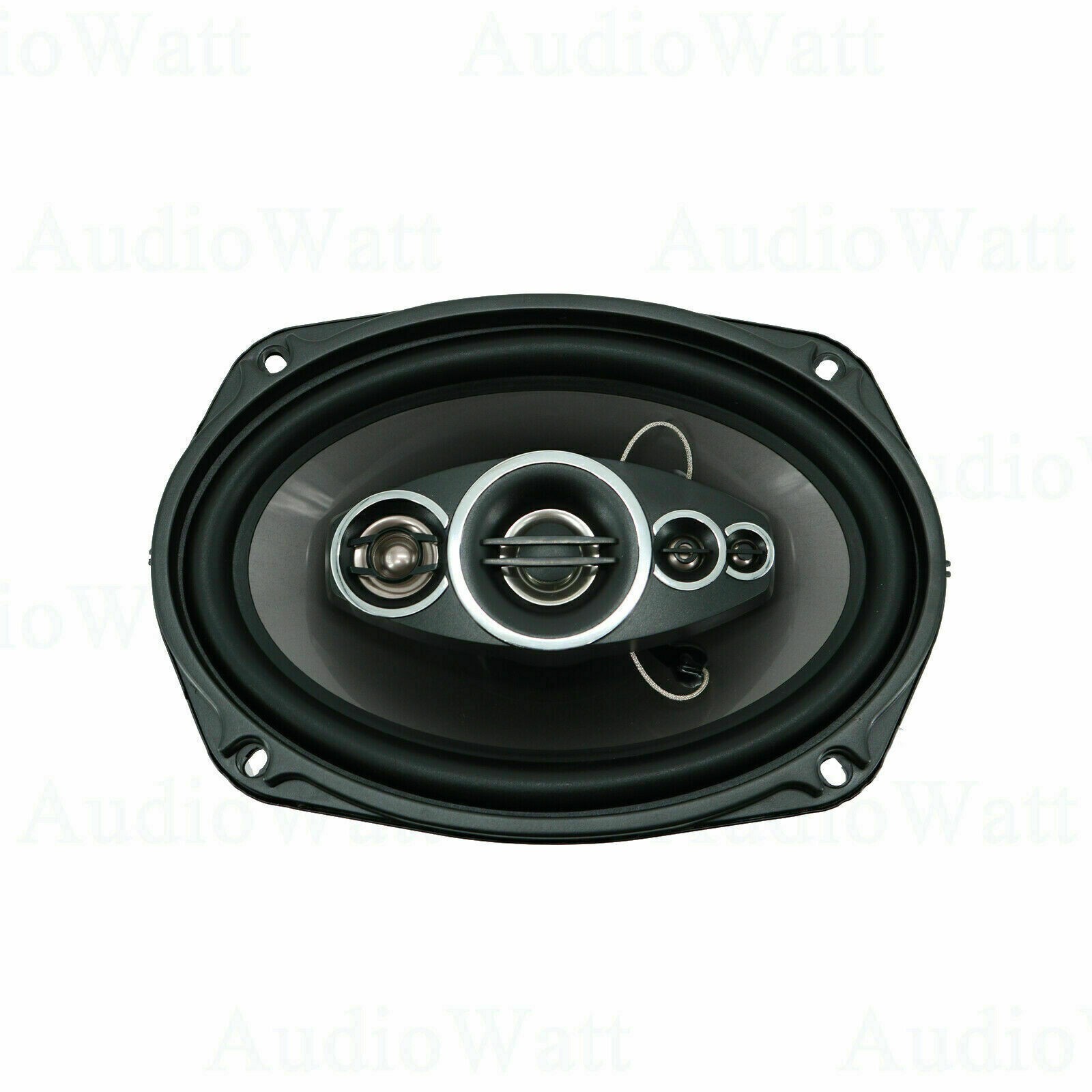 Audiotek Car Stereo CD Bluetooth Receiver 2x Audiobank 6×9″ Coaxial Speakers