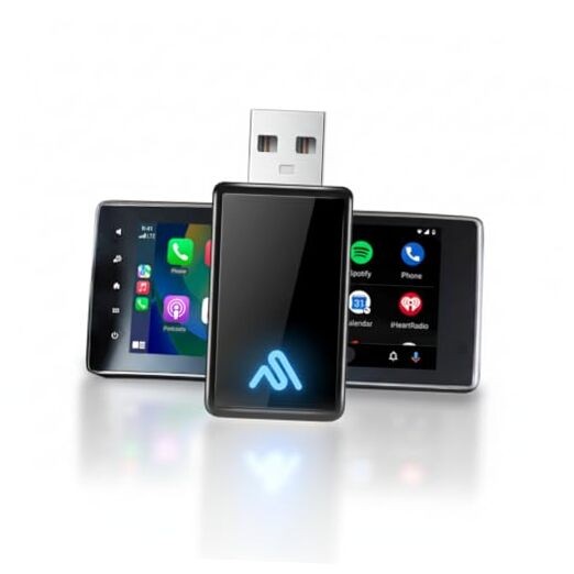 8PRO Wireless Adapter – Convert Wired CarPlay or Android Auto to Wireless,