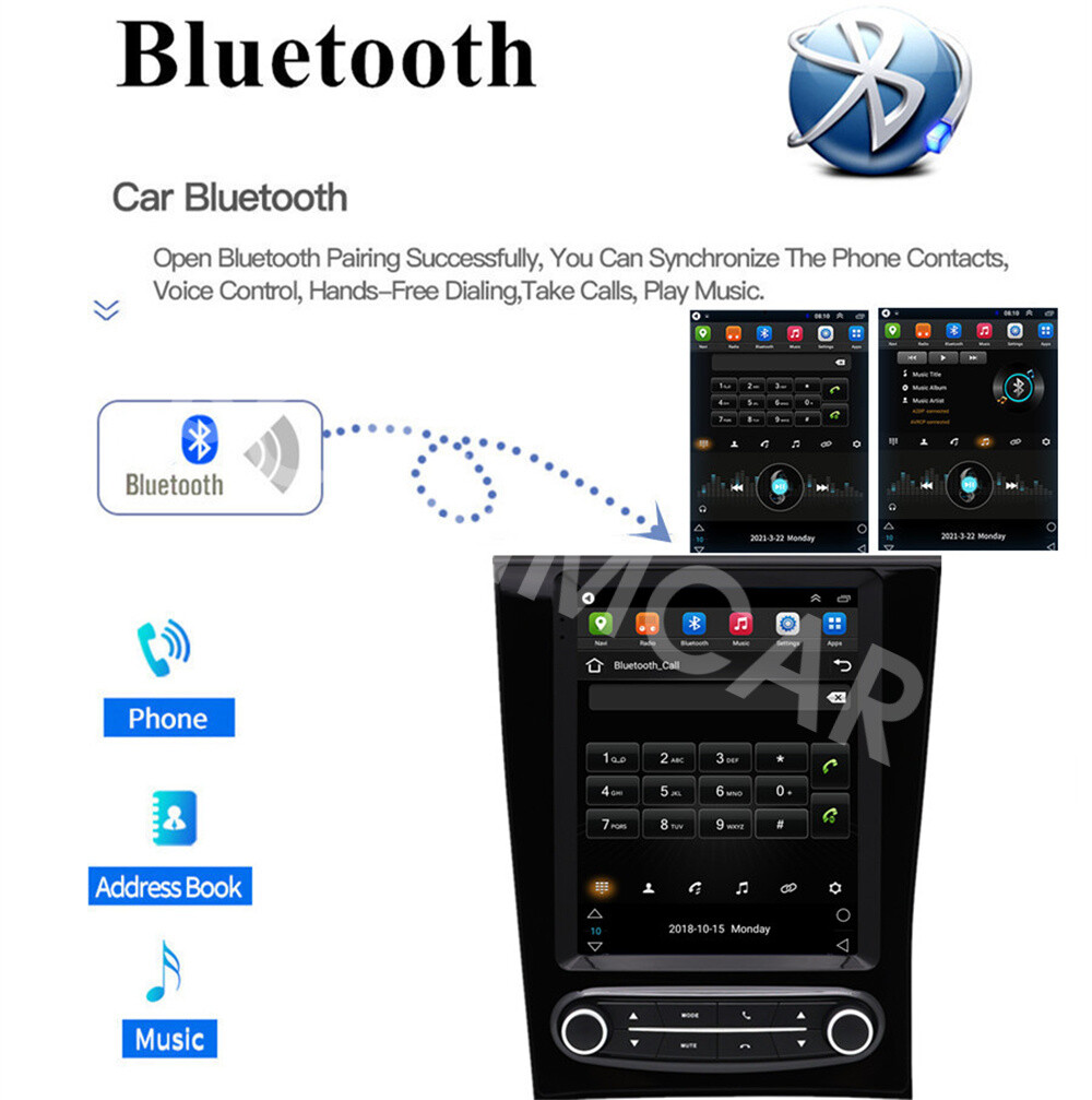 Car Multimedia Player WIFI For Carplay 4+32G W/Cam Fit For Lexus GS300 1998-2005