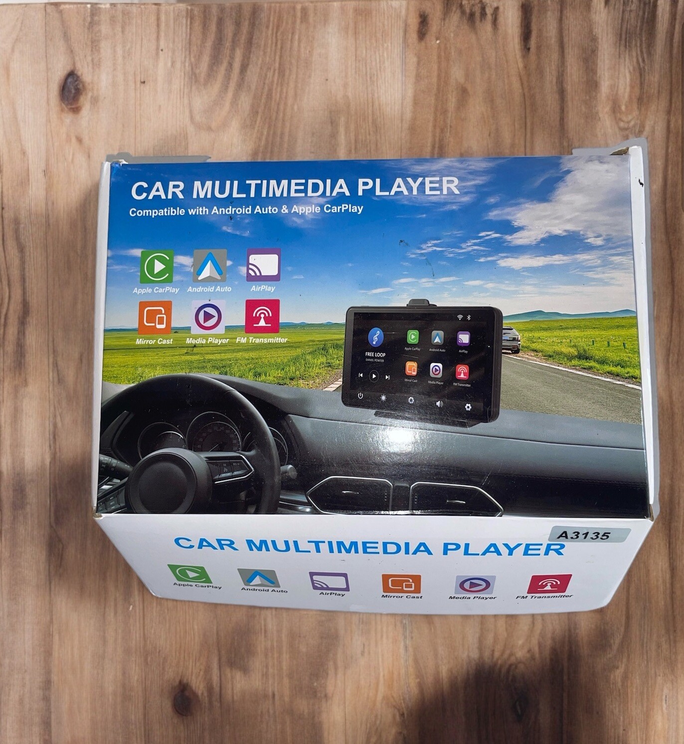 Car Multimedia Player 7 Inch“ A3135 Compatible With Android Auto & Apple CarPlay