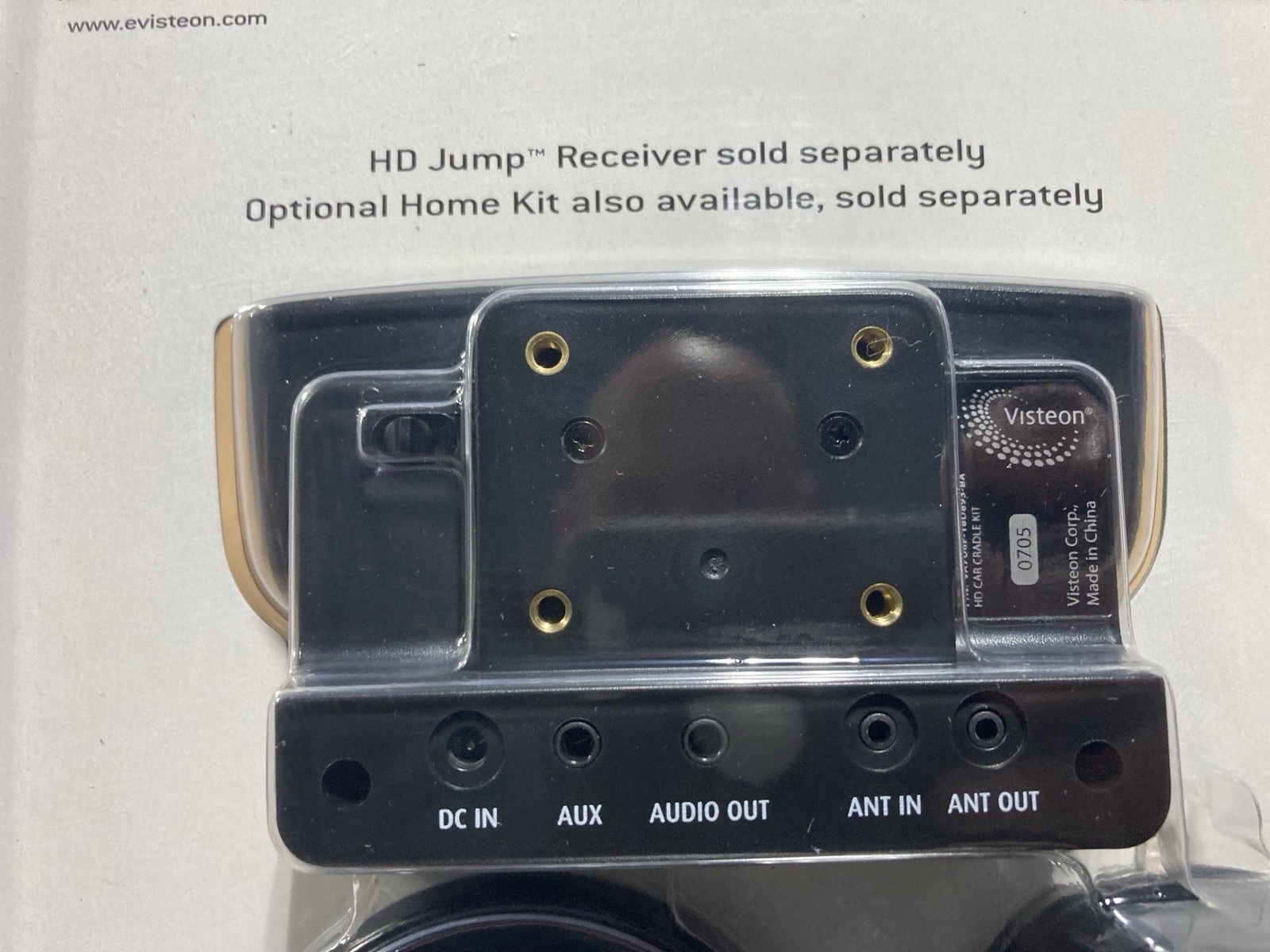 VISTEON HD RADIO HD JUMP RECIEVER AND CRADLE CAR KIT free Shipping