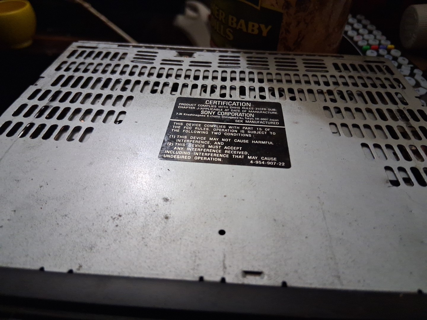 sony xplod CDX 4000X, 50wx4, Parts Or Repair