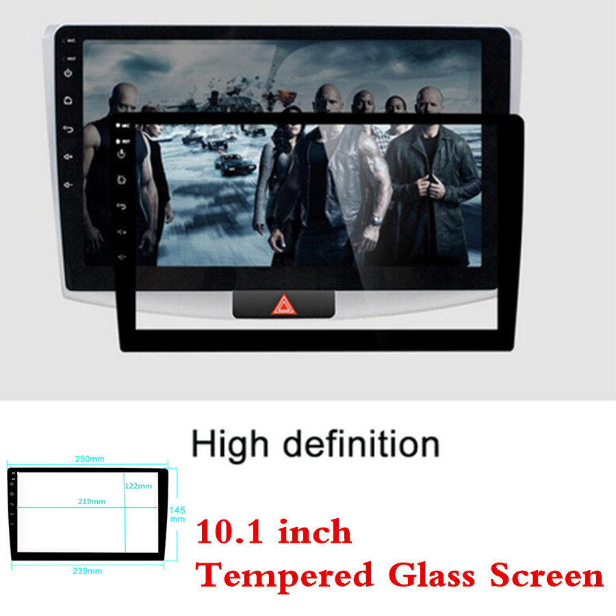10.1 Inch HD Navigation Screen Protector Film Tempered Glass For Car Audio GPS