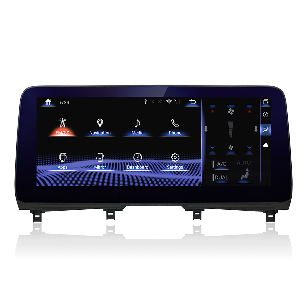 12.3 Inch Screen Android 14 For Lexus RX RX270 RX350 RX450H 2009-2022 Car Radio
