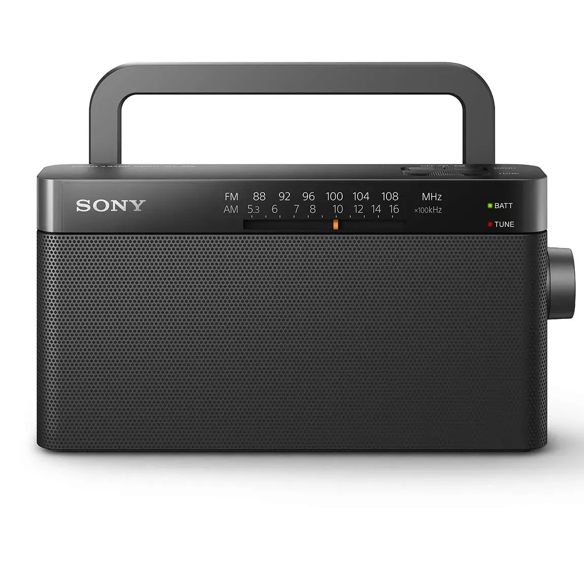 Japan NEW Sony ICF-306 FM/AM/Wide FM Handy Portable Radio Black ICF-306 B