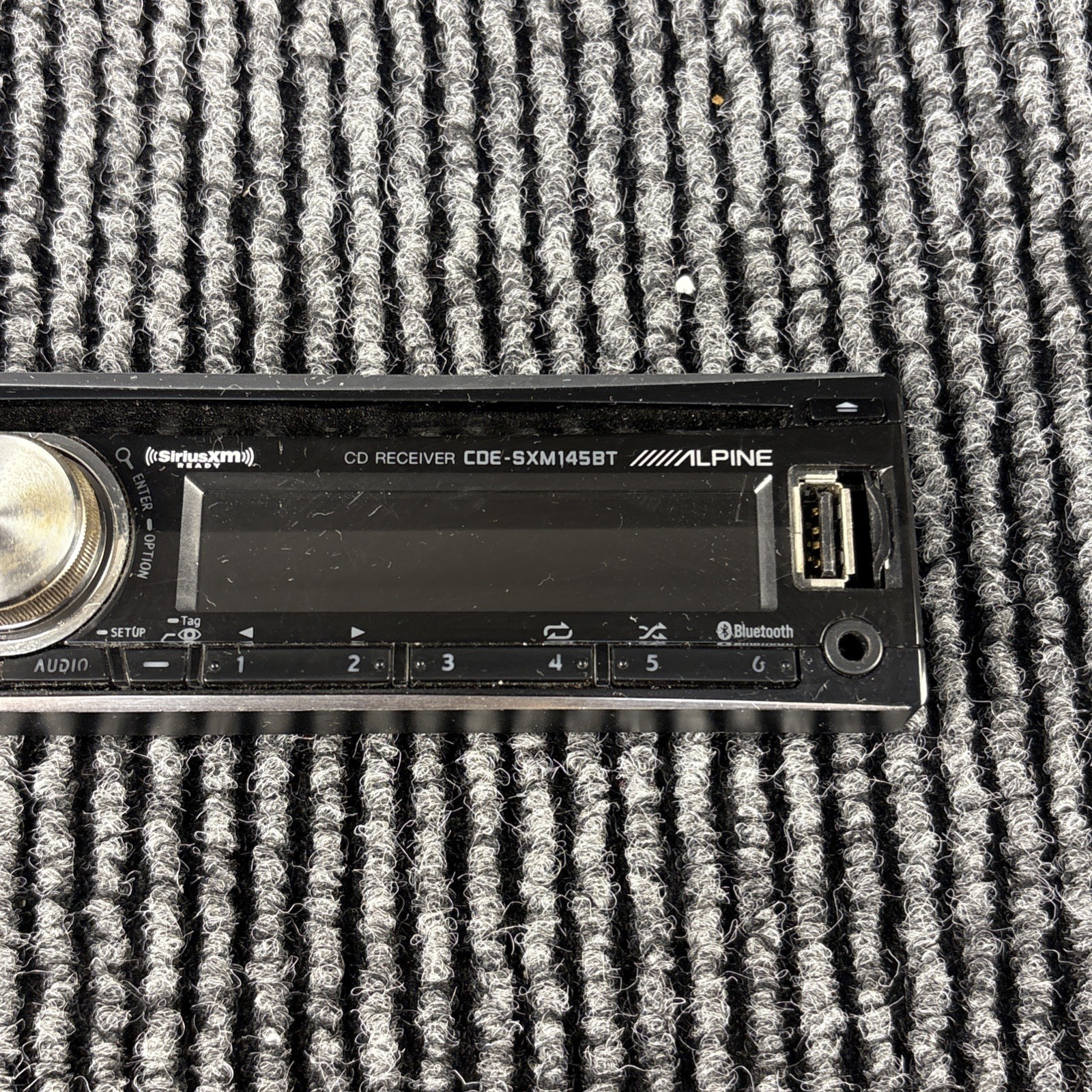 alpine cde-sxm145bt facaplate