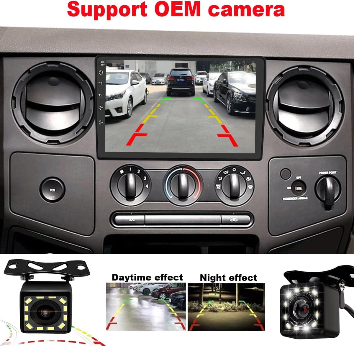 QLED 10inch Radio for Ford F150 2005-2012 CarPlay Android Auto Touch Screen