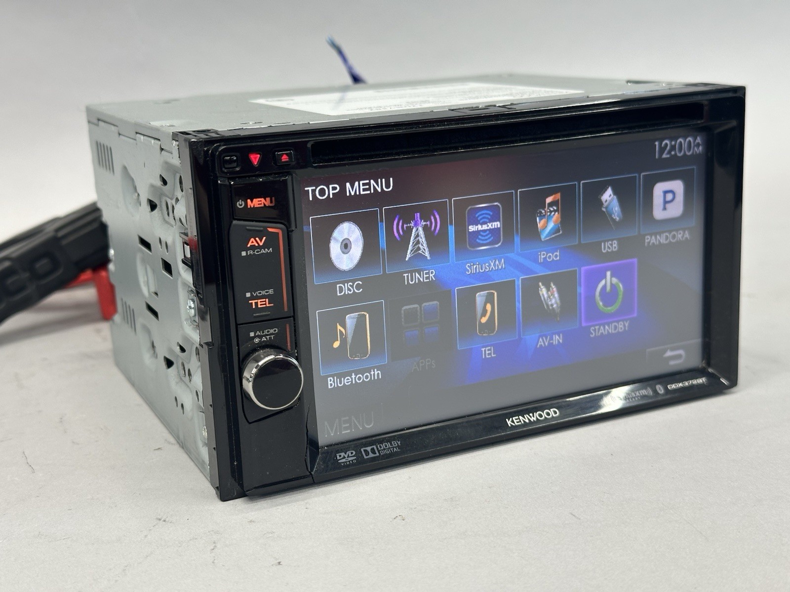 Kenwood DDX372BT 6.2″ 2 DIN Touchscreen AM/FM Tuner DVD CD Receiver Bluetooth