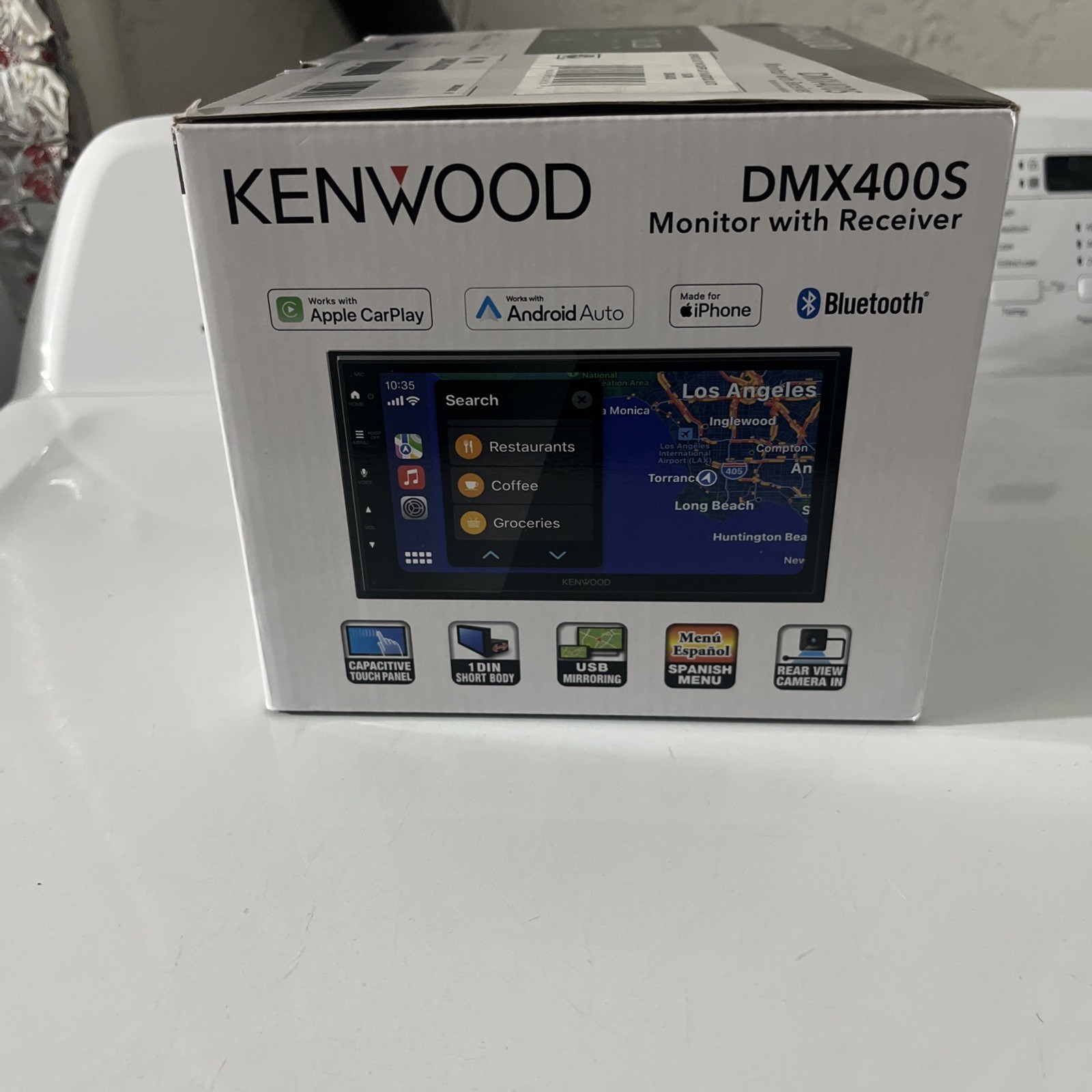 Kenwood DMX400S 6.8″ Car Digital Multimedia Receiver… FREE S&H!