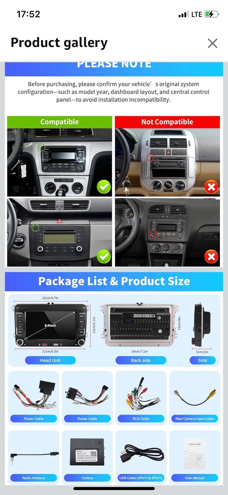 Car Radio Stereo for VW Volkswagen Seat Golf Passat Jetta Beetle Tiguan Touran E