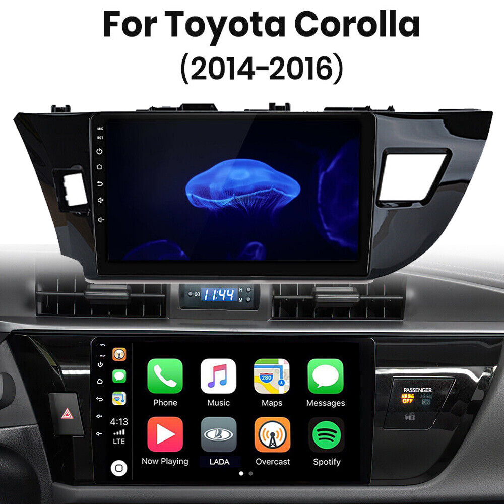 ANDROID 15 FOR TOYOTA COROLLA 2014-2016 32GB CAR STEREO RADIO GPS PLAYER CARPLAY