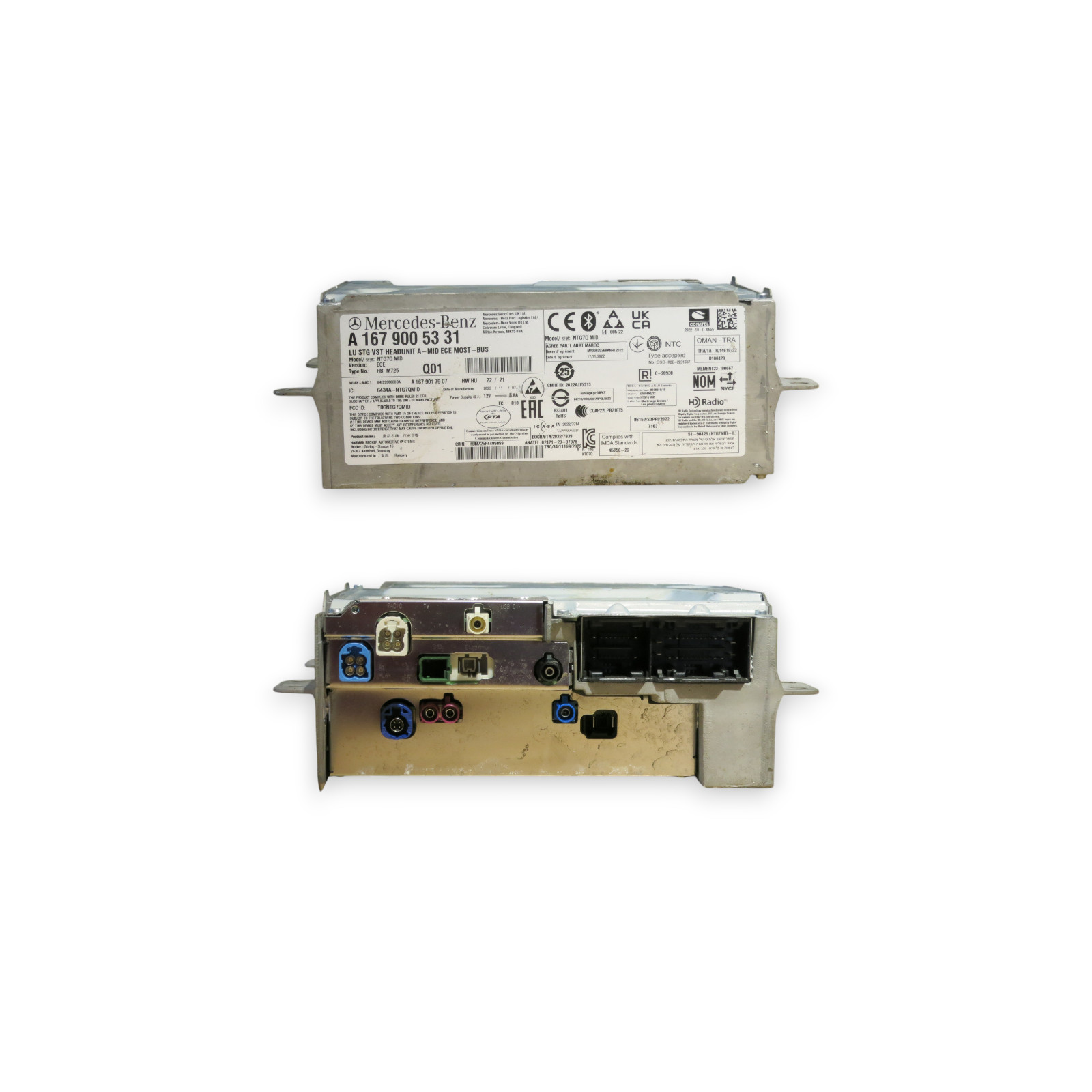 Mercedes NTG7 MID ECE radio-navigation A1679005331 NEW – virgin