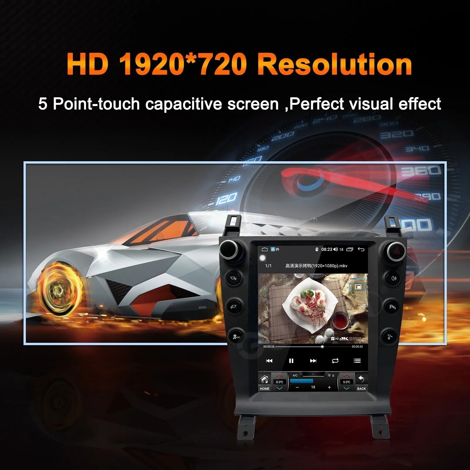 9.7″ Car Stereo Radio GPS Carplay Android Auto 4+64GB For Aston Martin 2005-2015