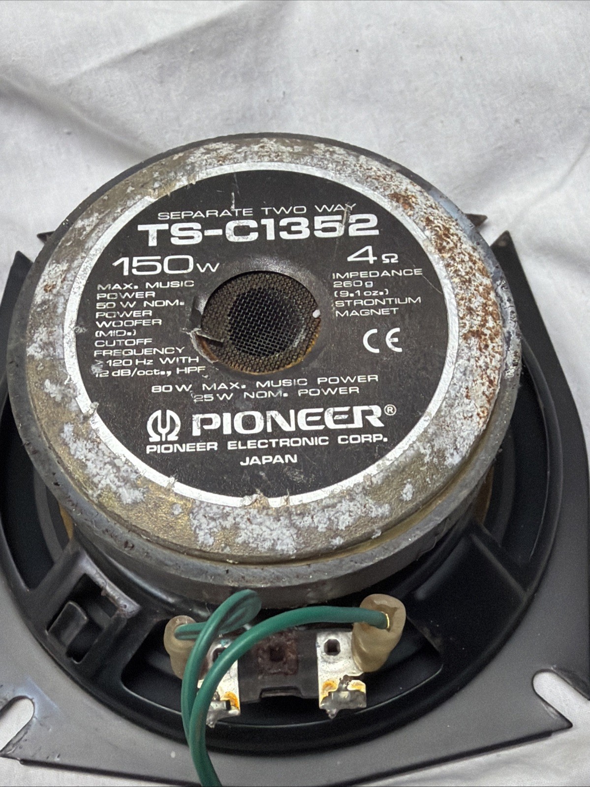 PIONEER TS-C1352 150W Speakers & DS-314A Tweeters