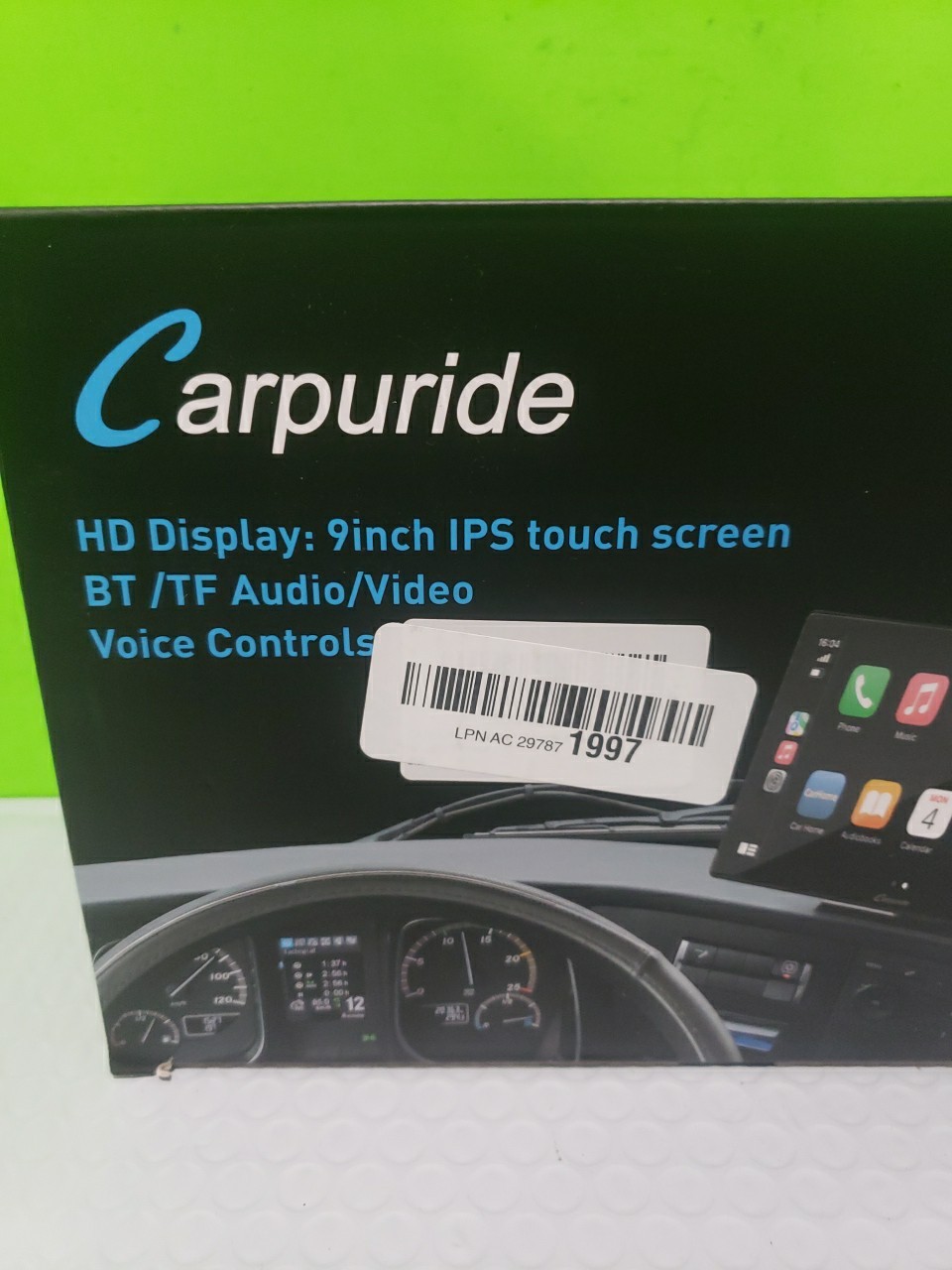 Carpuride 9 Car Radio Stereo Wireless Apple CarPlay Android Auto Video W905 Open