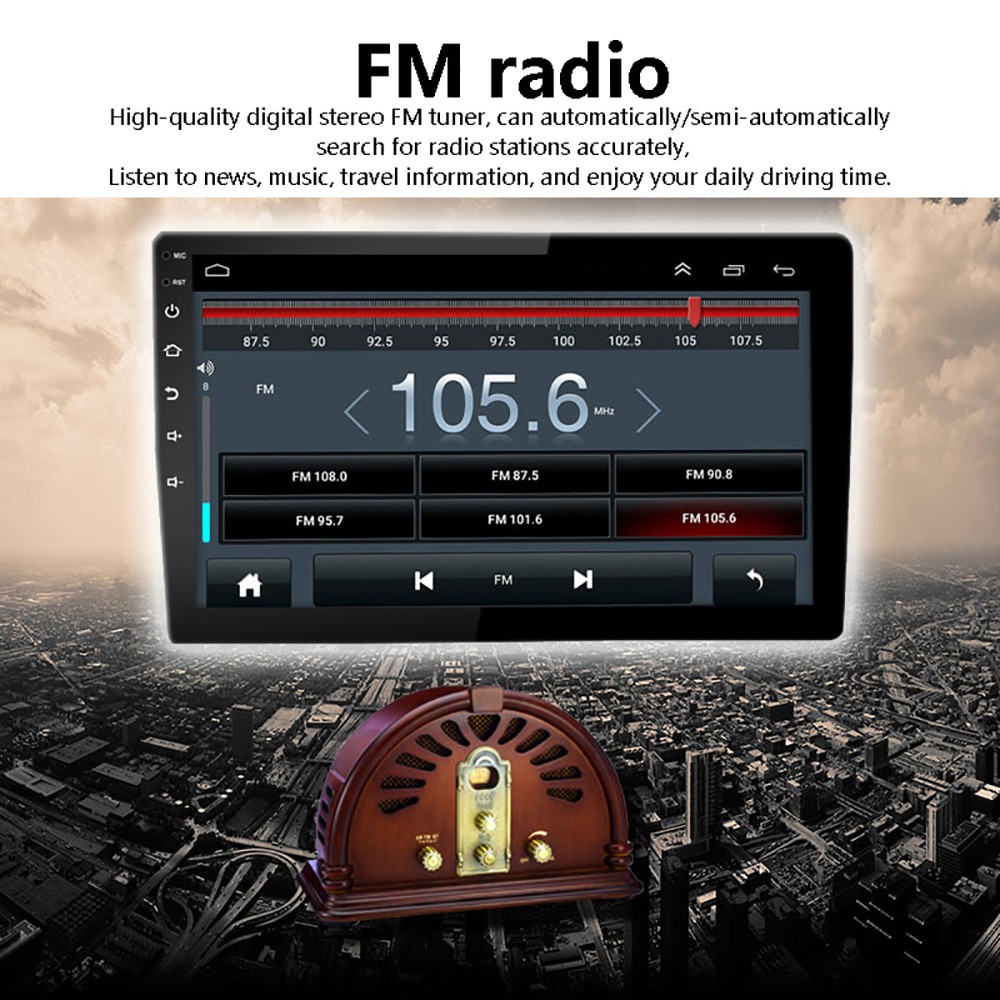 9” Android Car Stereo 2+32G Touchscreen Corolla 2009-2013 Carplay GPS