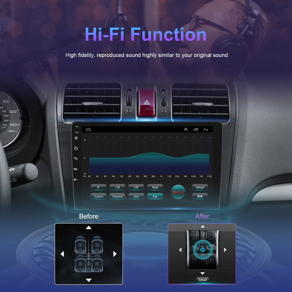 32G For Honda Accord 1998-2002 CarPlay Car Stereo Radio Auto GPS NAVI 1280*800