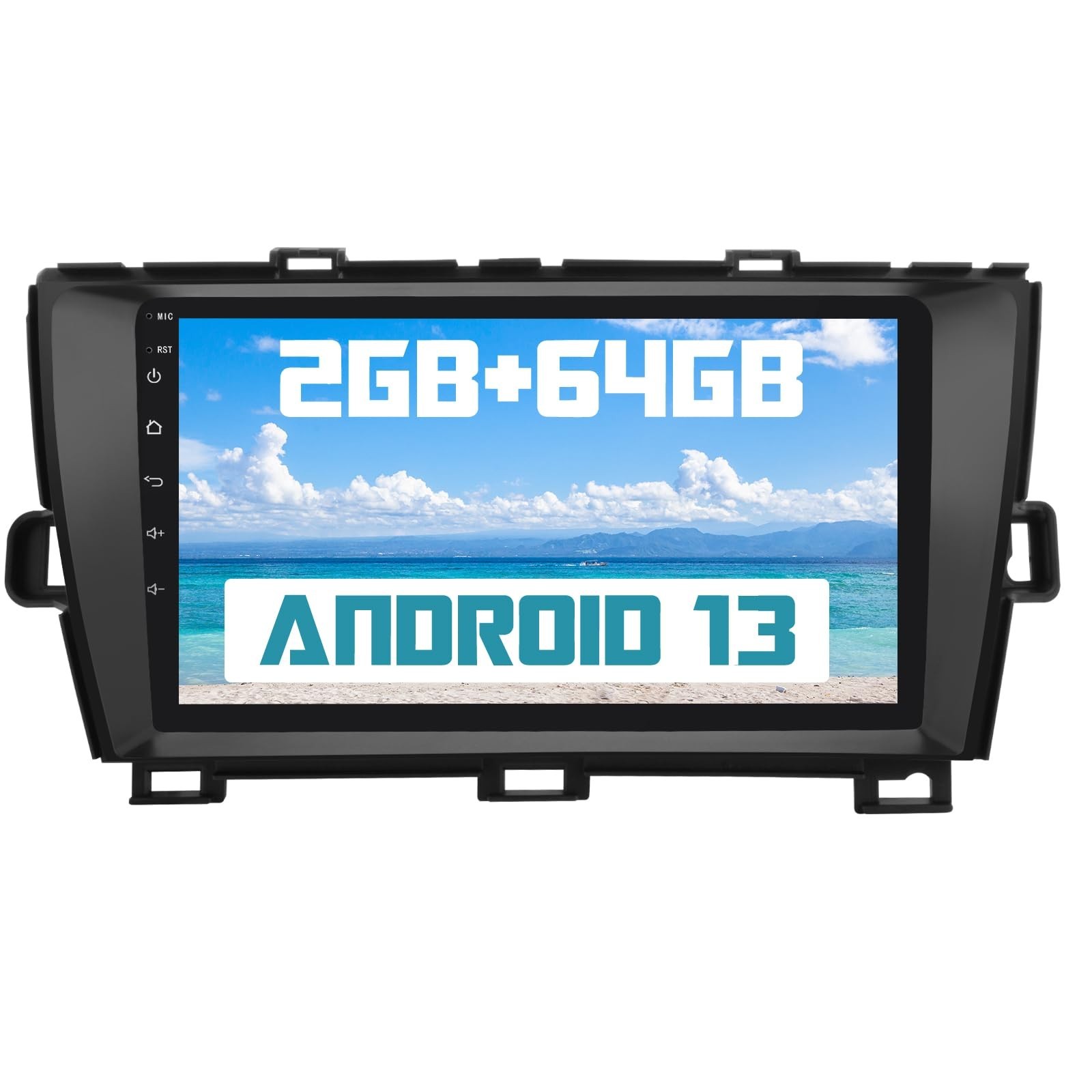 2+64GB Car Radio Stereo for Toyota Prius 2010-2015 9Inch Android Head Unit To…