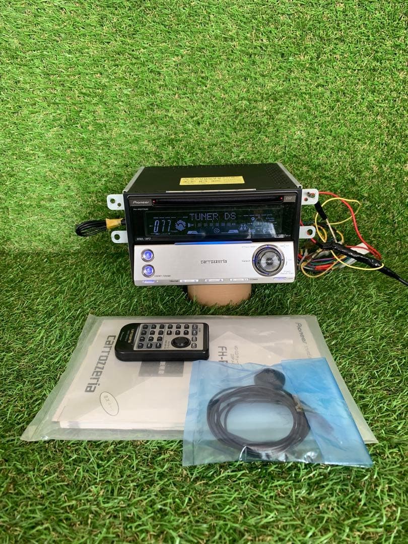 [Rare] Carrozzeria FH-P077MD Comes with remote control and instruction manual.