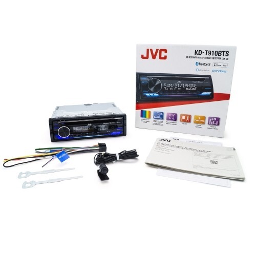 JVC KD-T910BTS CD Receiver Bluetooth/ USB/ SiriusXM /Amazon Alexa/ Remote App