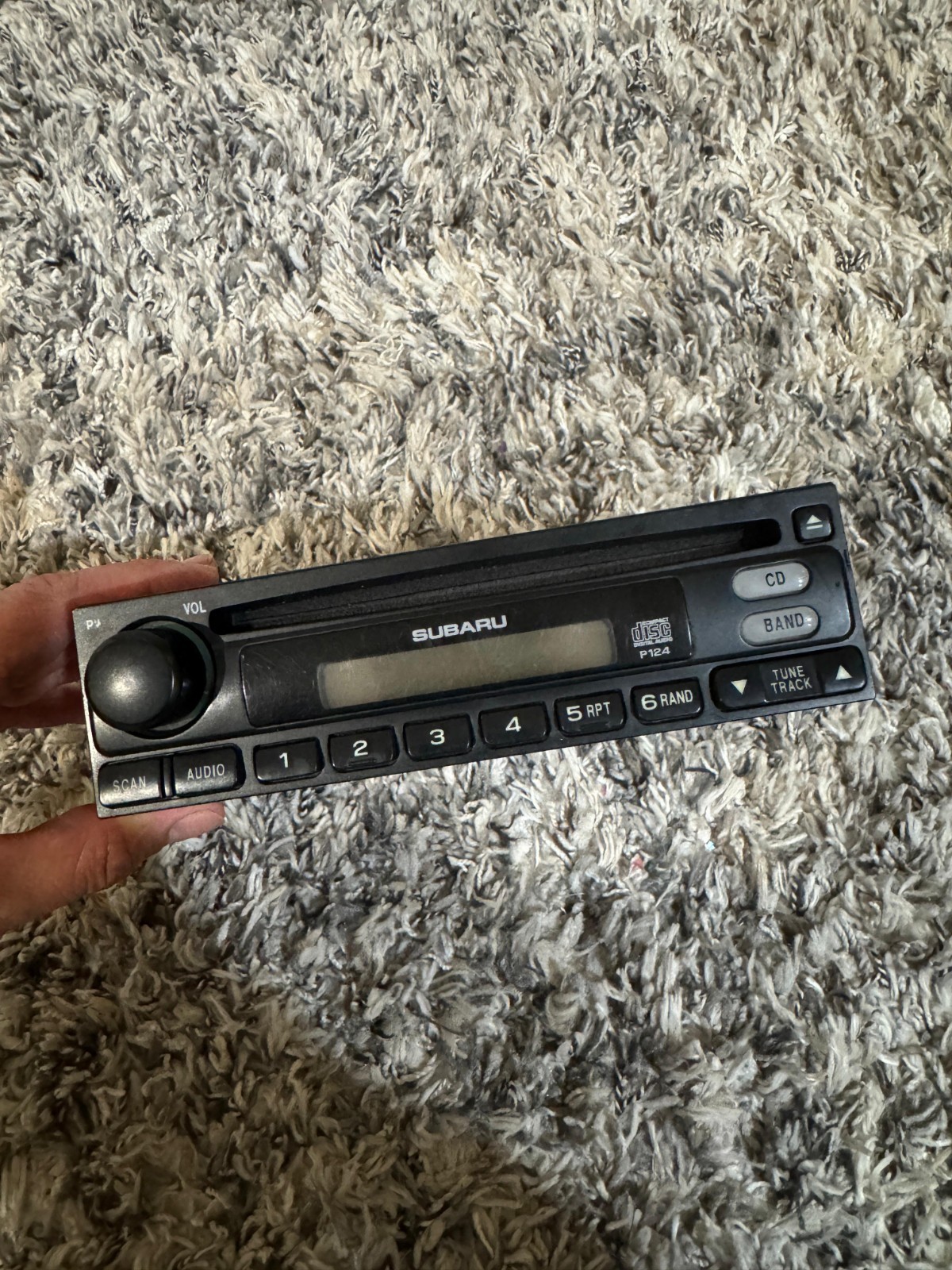 Subaru OEM CD Player Radio 86201AE27B CQ-JF1360L 2003 Made in Japan