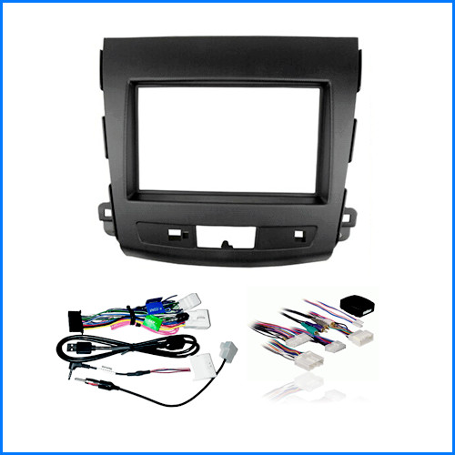 Alpine iLX-W650E Stereo Upgrade To Suit Mitsubishi Outlander 2007-2012 ZG,ZH-AMP