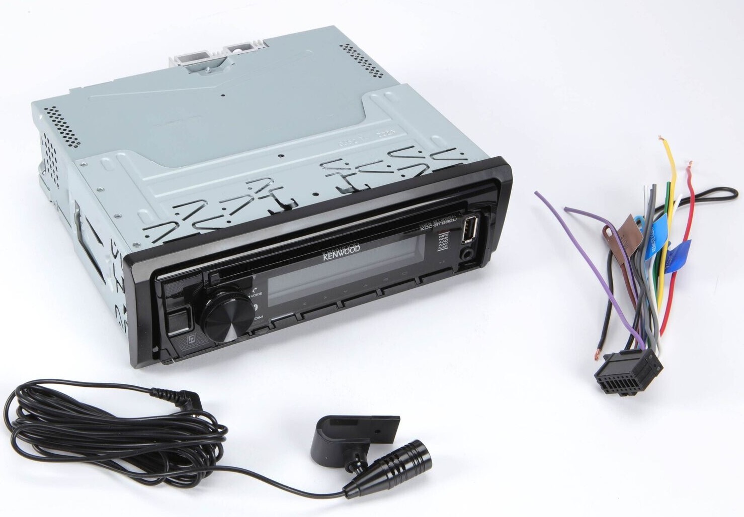 Kenwood KDC-BT282U 1-DIN Bluetooth Car Stereo CD Receiver