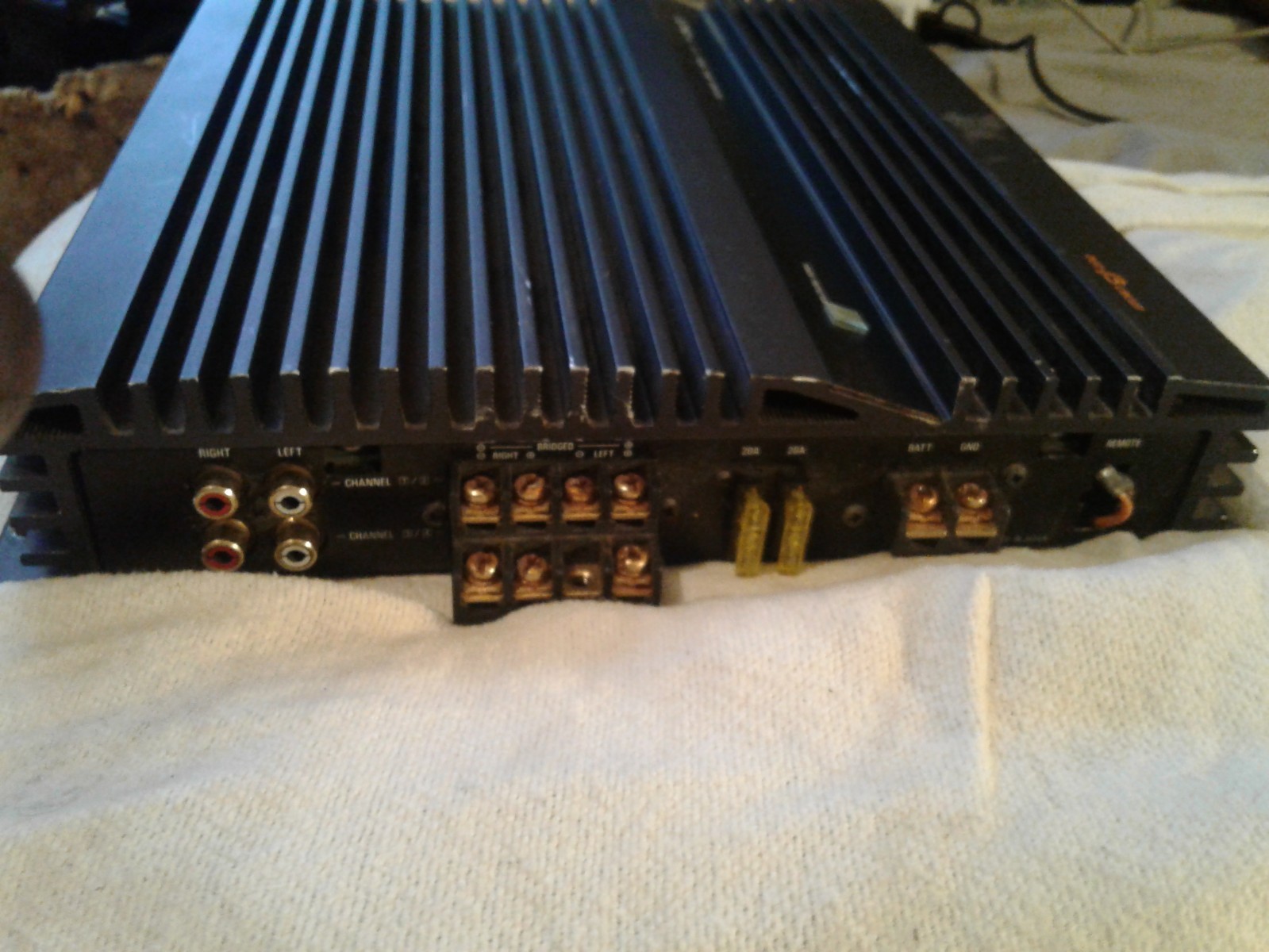 Vintage Alpine 3554 4/3/2 channel power amplifier
