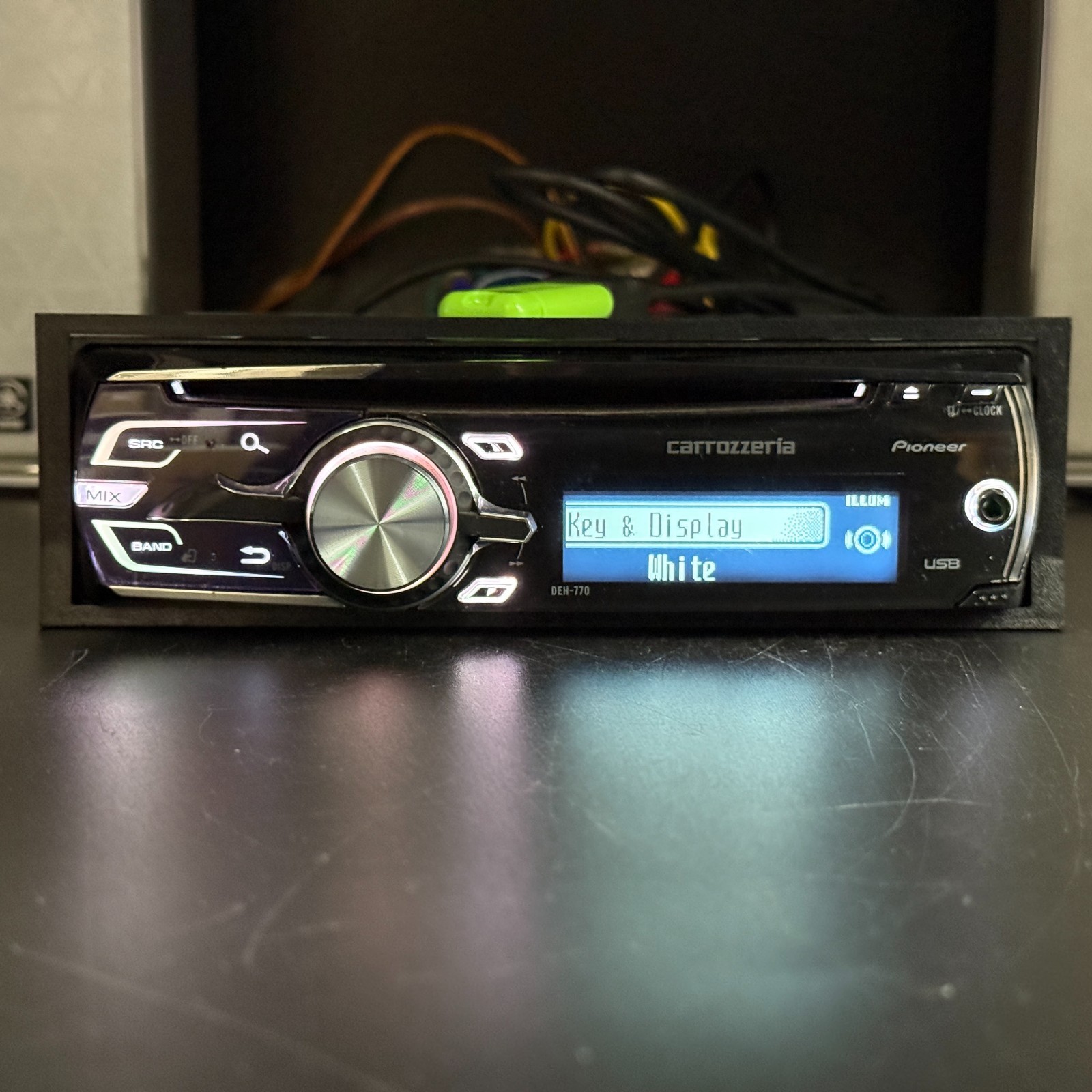 Pioneer Carrozzeria DEH-770 1DIN Car Audio CD Player Tested Working JDM In Stock