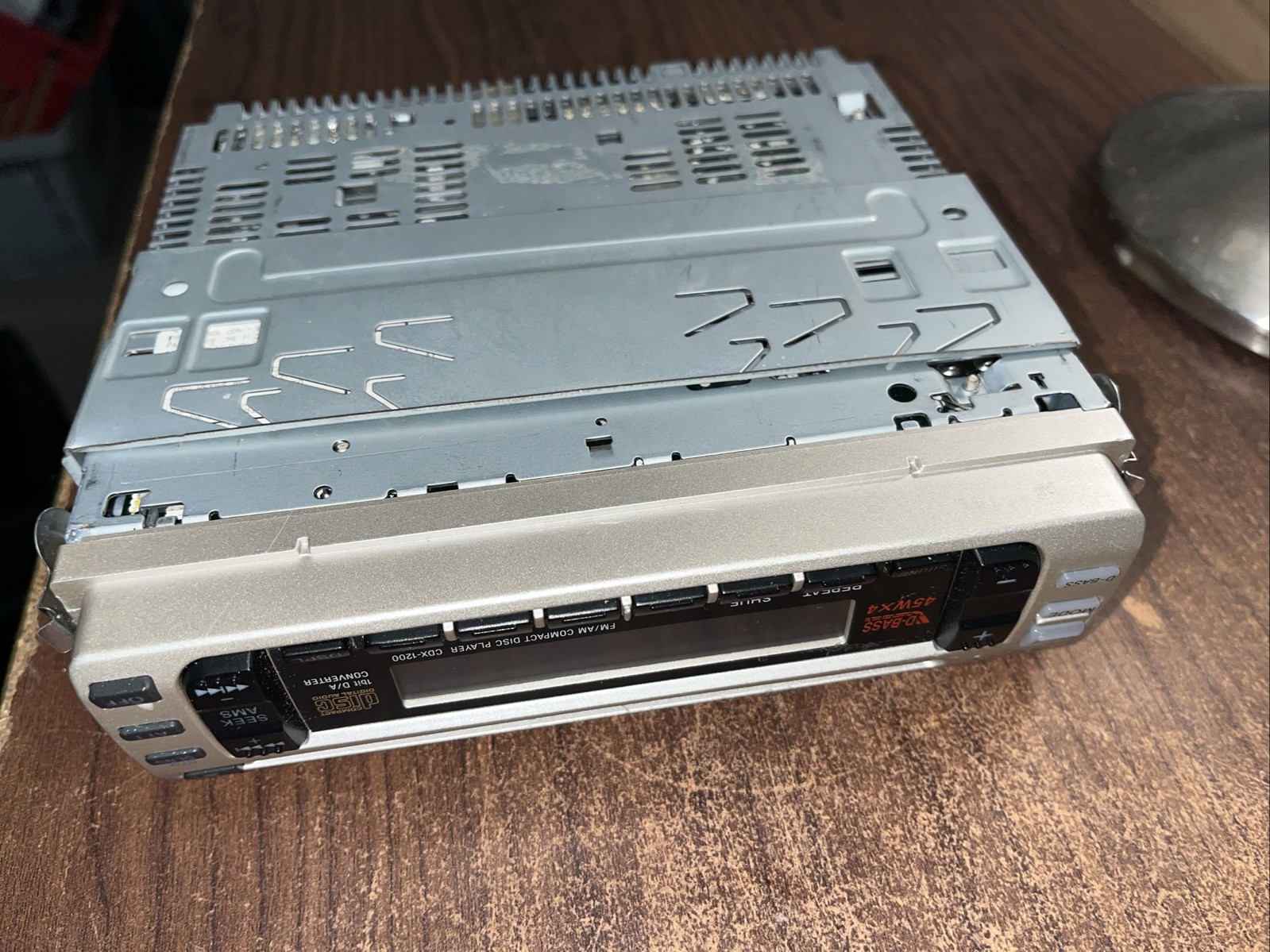Sony CDX-1200 Car Stereo Radio CD Player Untested