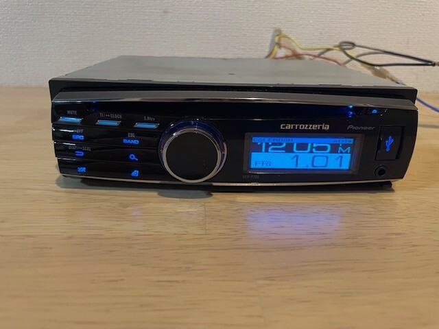 Pioneer Carrozzeria DEH-P760 1Din Car Audio CD Player AUX Working Tested