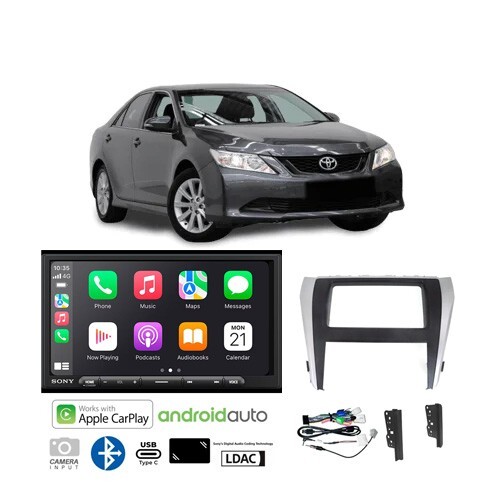 Sony XAV-AX4000 Stereo Upgrade for Toyota Aurion 2015-2017