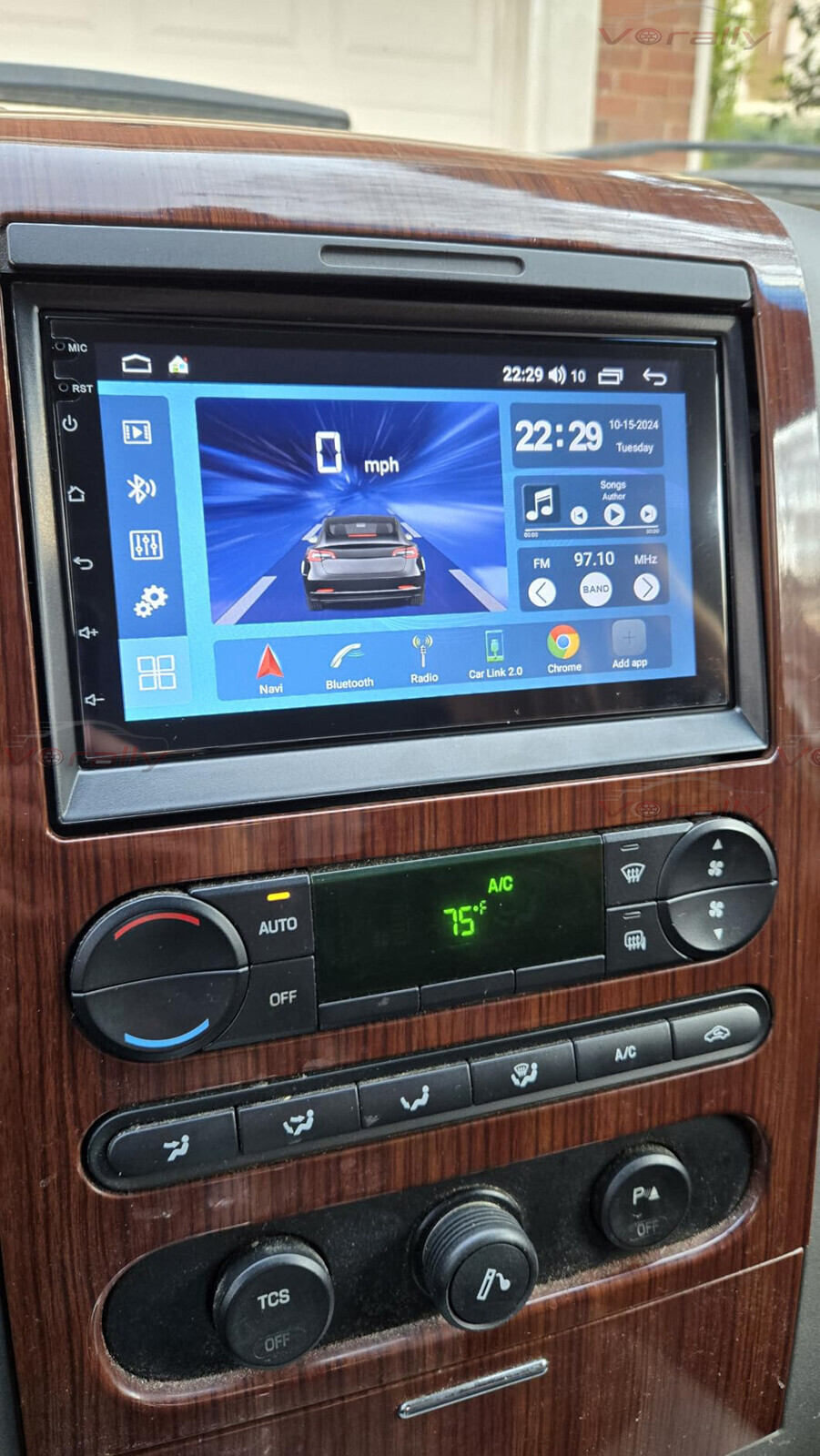 For 2004-2008 Ford F150 F-150 Car Stereo Radio Apple Carplay Android 14 GPS Navi