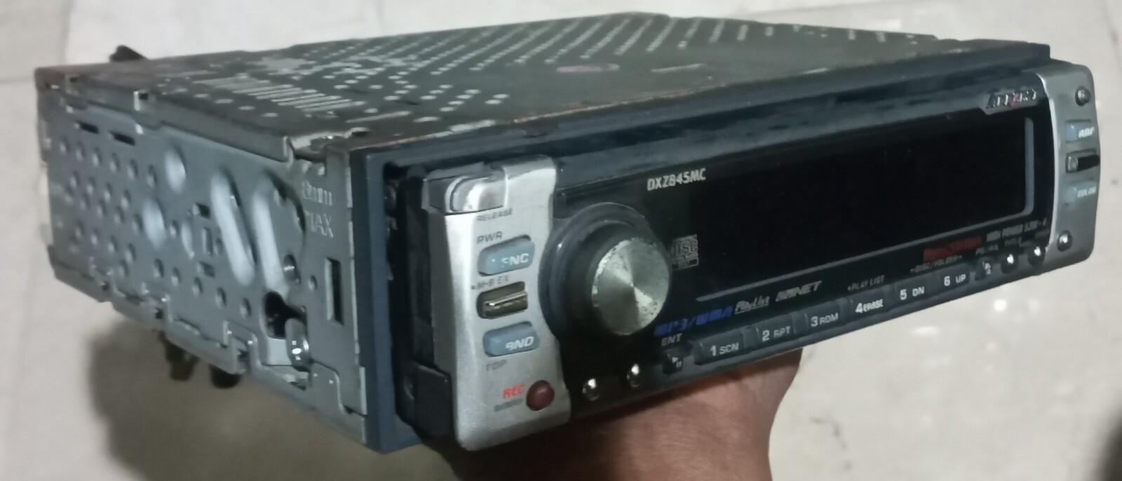 Clarion Addzest DXZ845MC Car Radio CD Receiver classic old school rare JDM