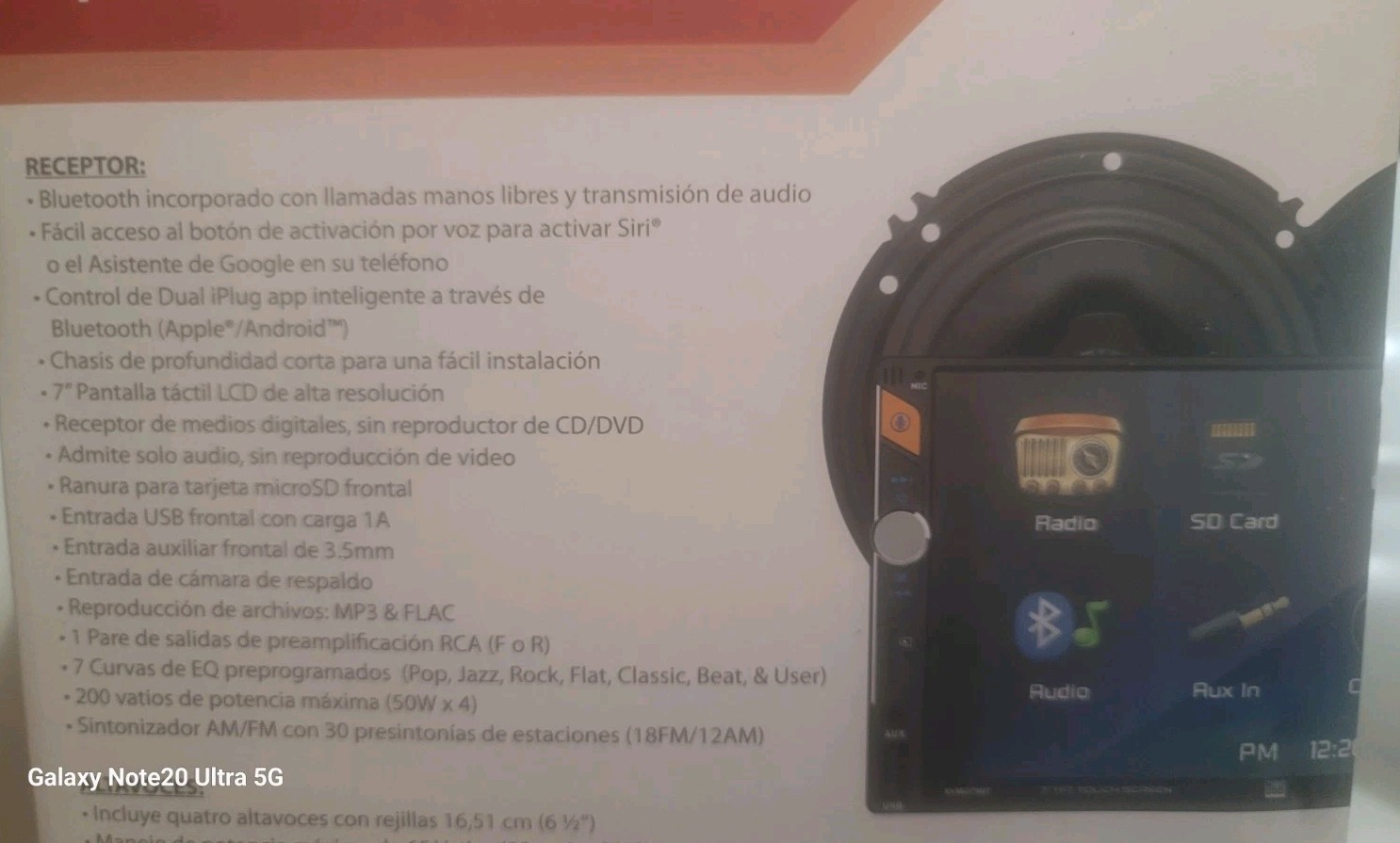 Dual XVM279SPK2 7″ Digital Multimedia Receiver (NO CD) Two 6.5″ 2-Way Speakers