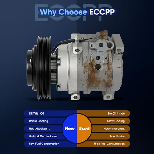 AC Compressor for Toyota Corolla Matrix 1.8L 2003 04 05 06 07 2008 AC