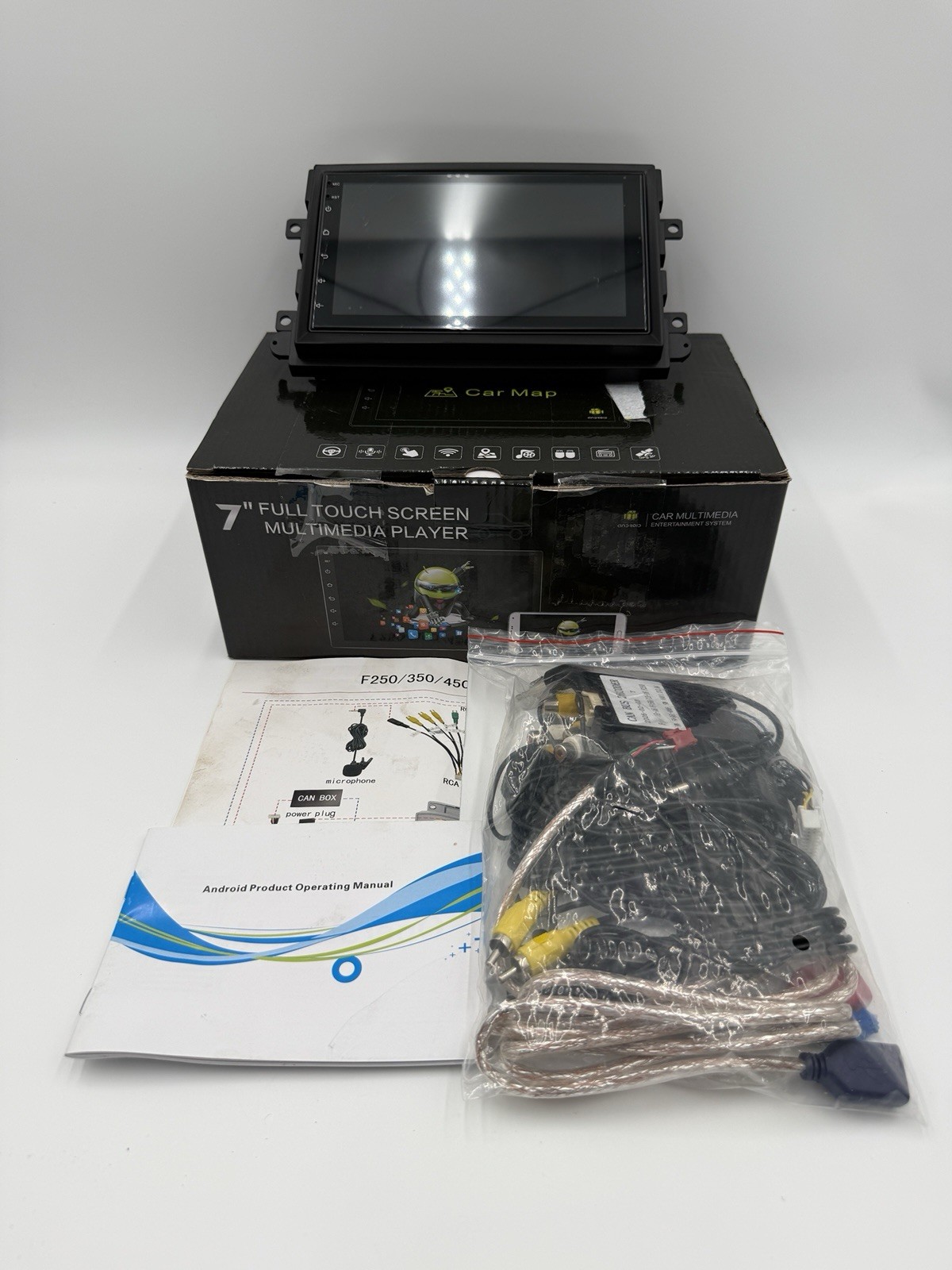 Hasenda 64G Upgrade Car Radio Stereo Ford F250/F350/F450/F550 Carplay 2013-2016