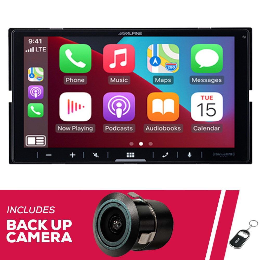 Alpine ILX-W670-S 7″ Double-DIN Digital Multimedia Receiver with Bullet Camera