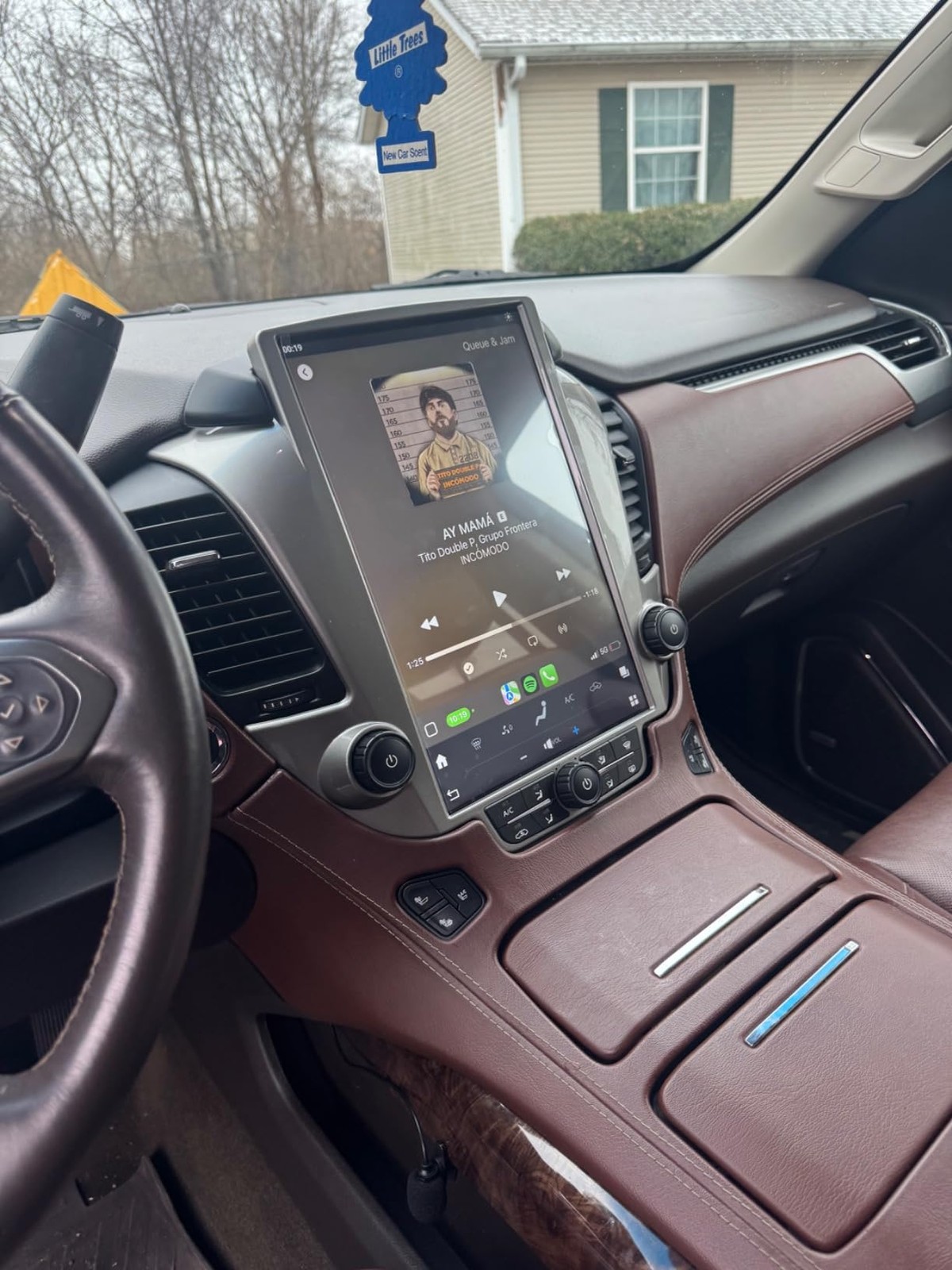 For Chevrolet Tahoe GMC Yukon 2014-2020 14.4″ Android Tesla GPS Radio Big Screen