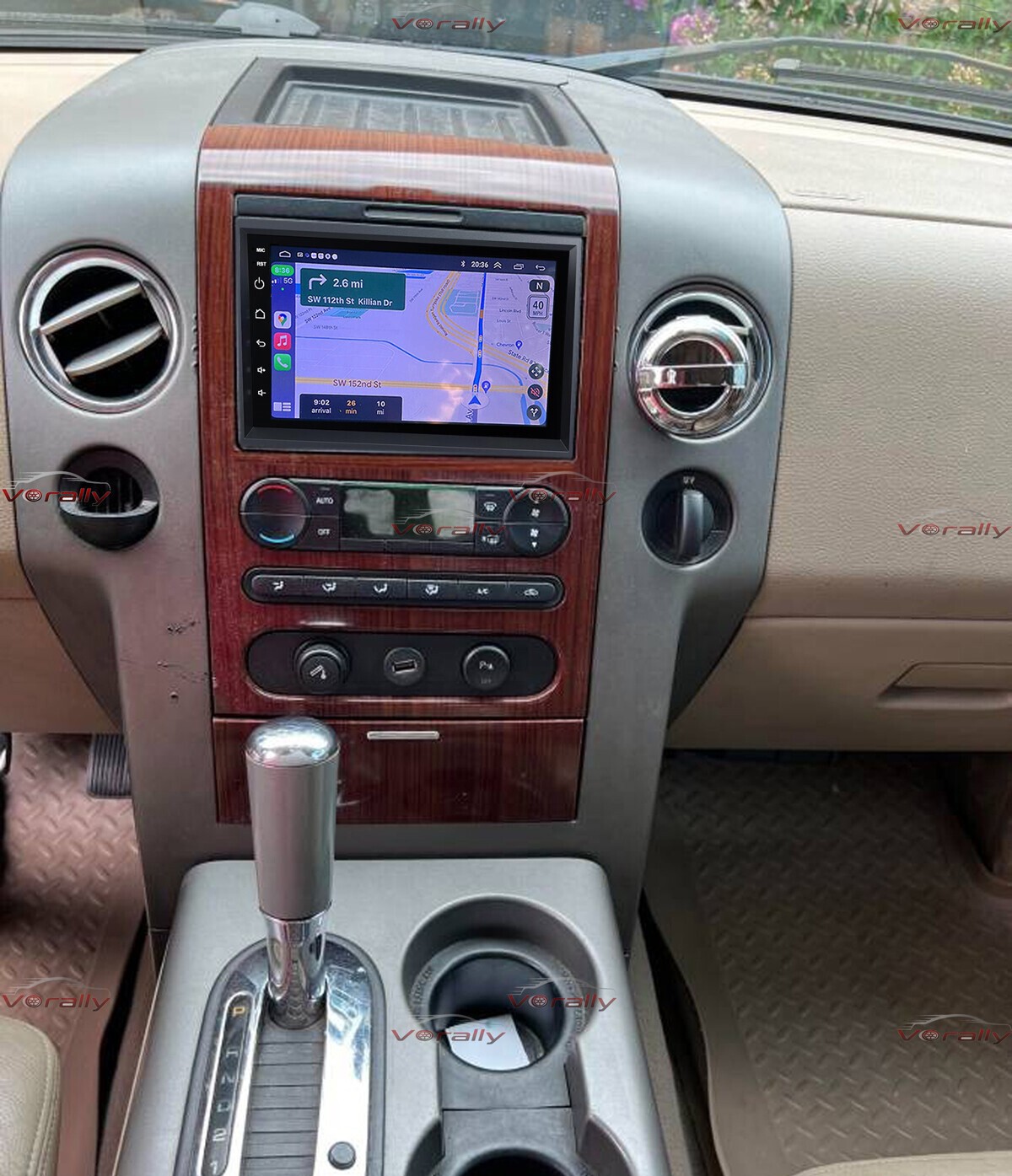 For 2004-2008 Ford F-150 F150 Apple Carplay Car Radio Android 13 Navi GPS Player