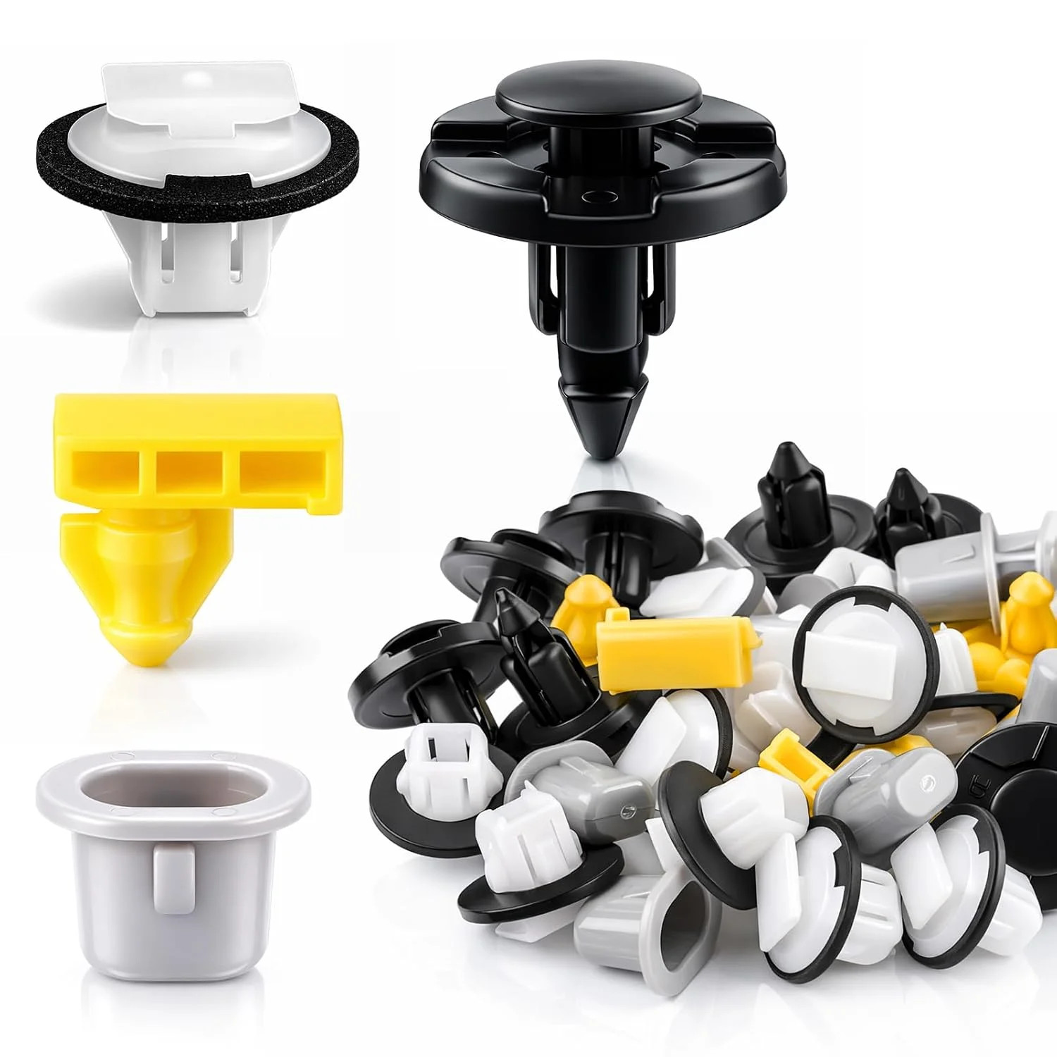 38PCS Wheel Fender Flare Retainer Fastener Clips Fit for Nissan Armade Juke M.
