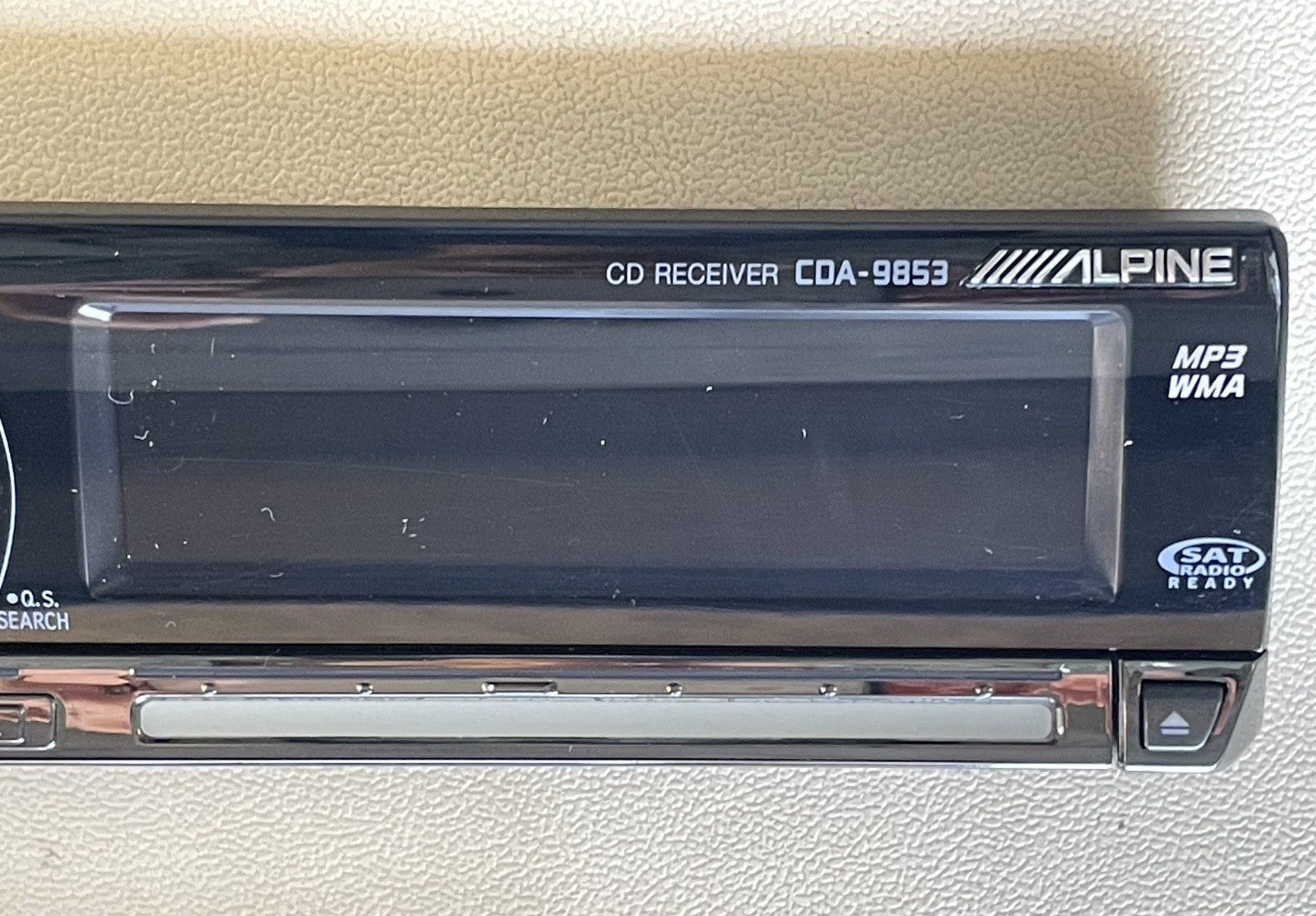Old School Alpine CDA-9853 MP3/WMA CD Receiver, Video Available — Sped up 1.5x