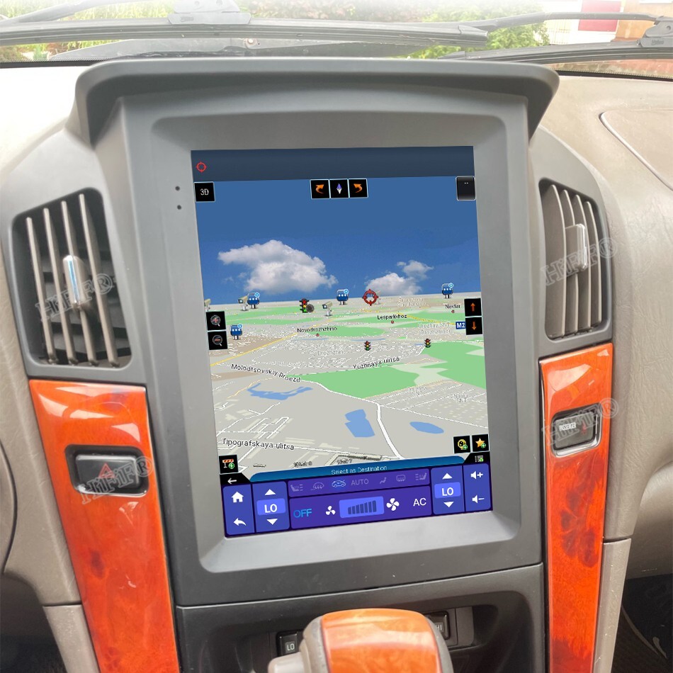 for Lexus RX300 RX330 Toyota Harrier 1998 1997-2003 Vertical Screen Car Radio