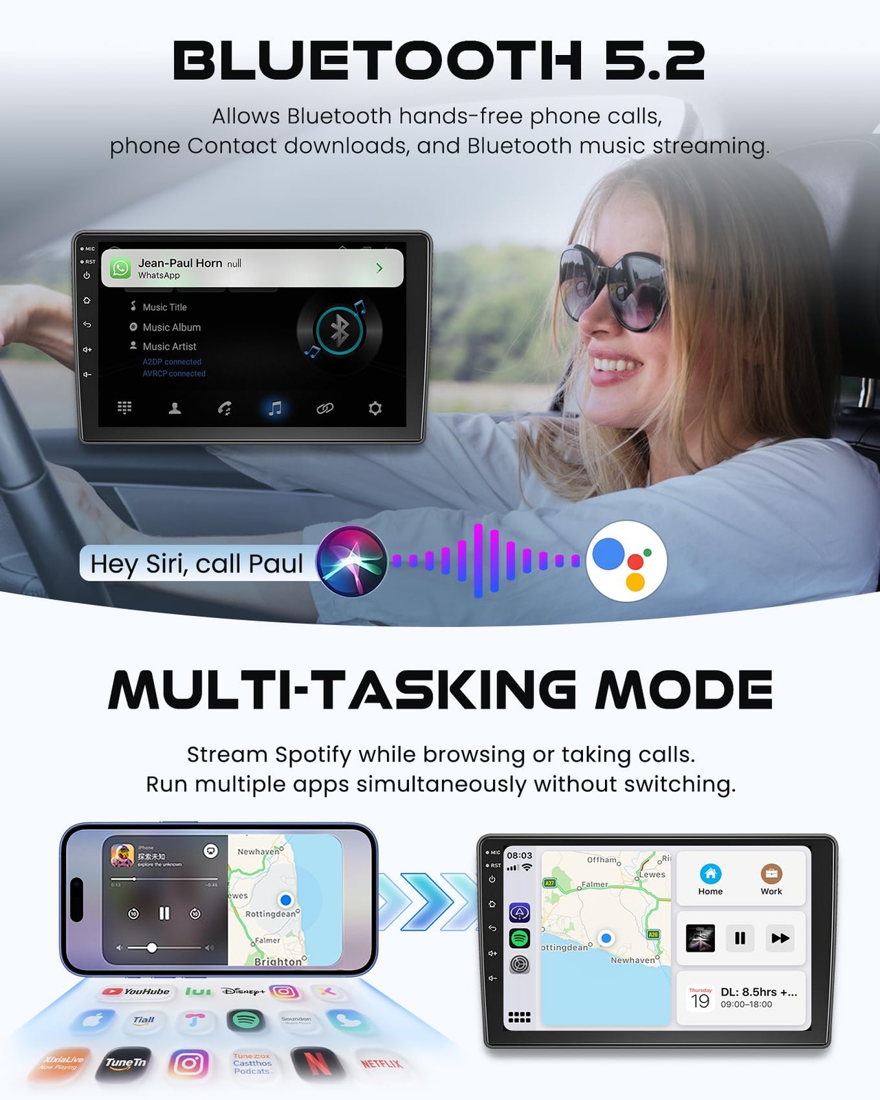 for Ford F150 2009-2014 4G+64G Car Radio 8-core, 9 Inch IPS Touch Screen Car …