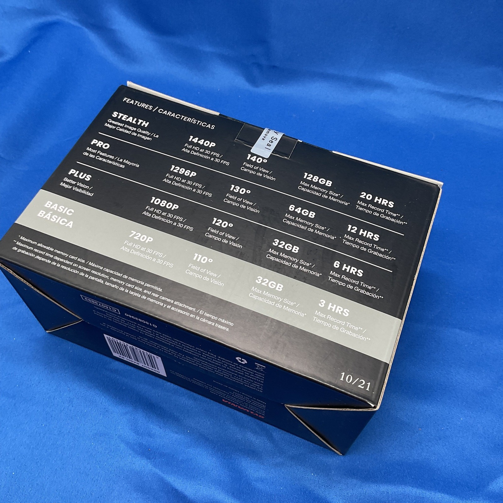 Sylvania Roadsight Basic Dash Camera – HD 720p, 2 inch LED IPS Screen, 10.4 oz