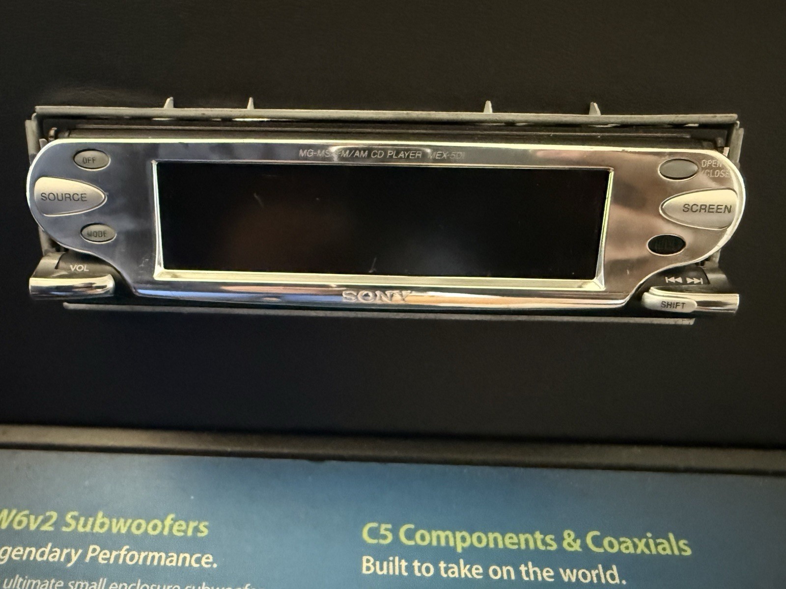 Sony MEX-5DI CD Player/Mp3 In-Dash Receiver