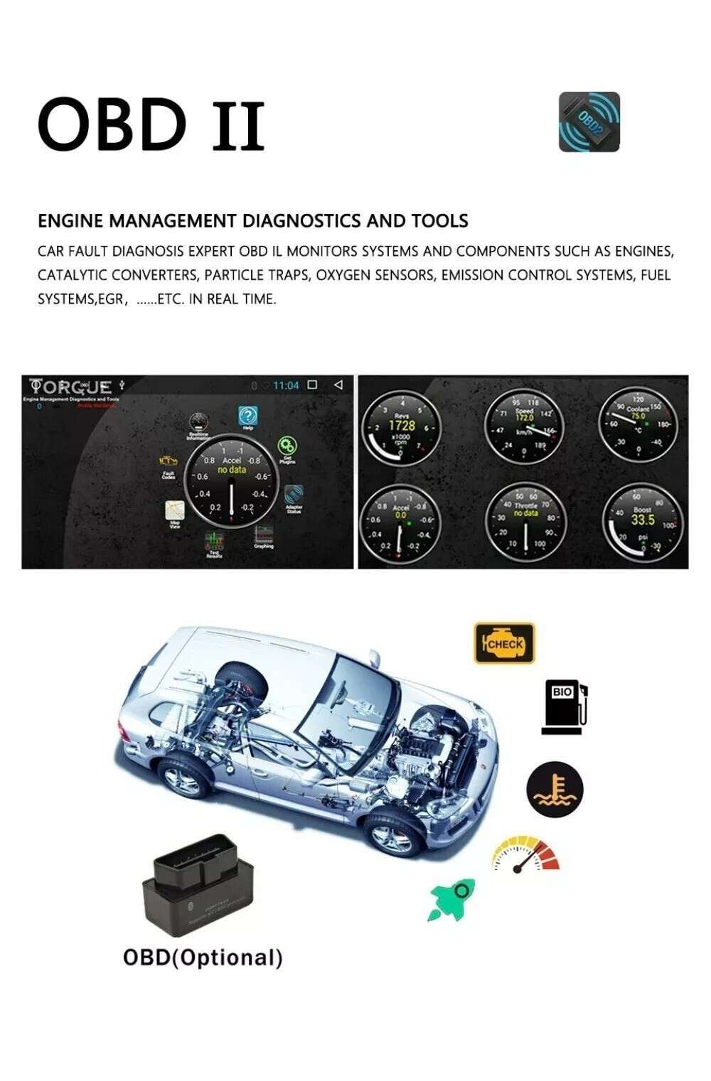 For 2009-2013 Honda Pilot Android 13 Car Stereo Radio Apple Carplay AHD GPS Navi