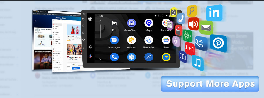 Car Stereo—Chevy Silverado GMC Sierra 2014-2018 2GB+32GB w/CarPlay/Android Auto