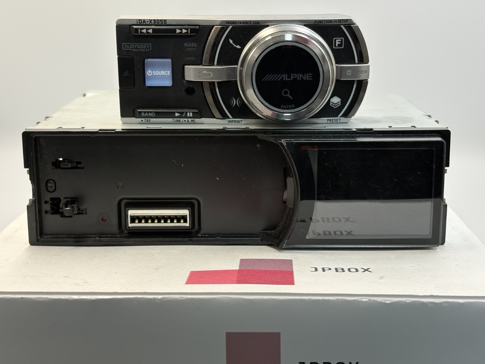 Alpine iDA-X305S Digital Media Head Unit 1DIN Car Audio Tested Working JP